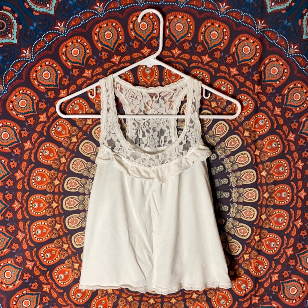 Abercrombie & Fitch cropped tank top